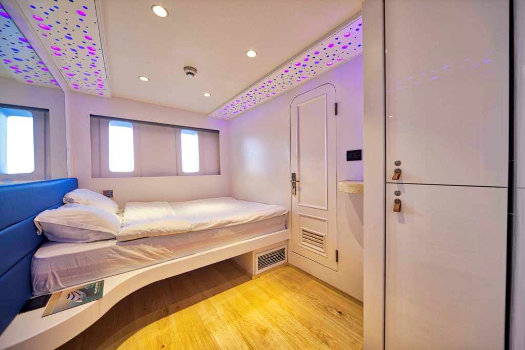 Cabine single du Nautile Evo